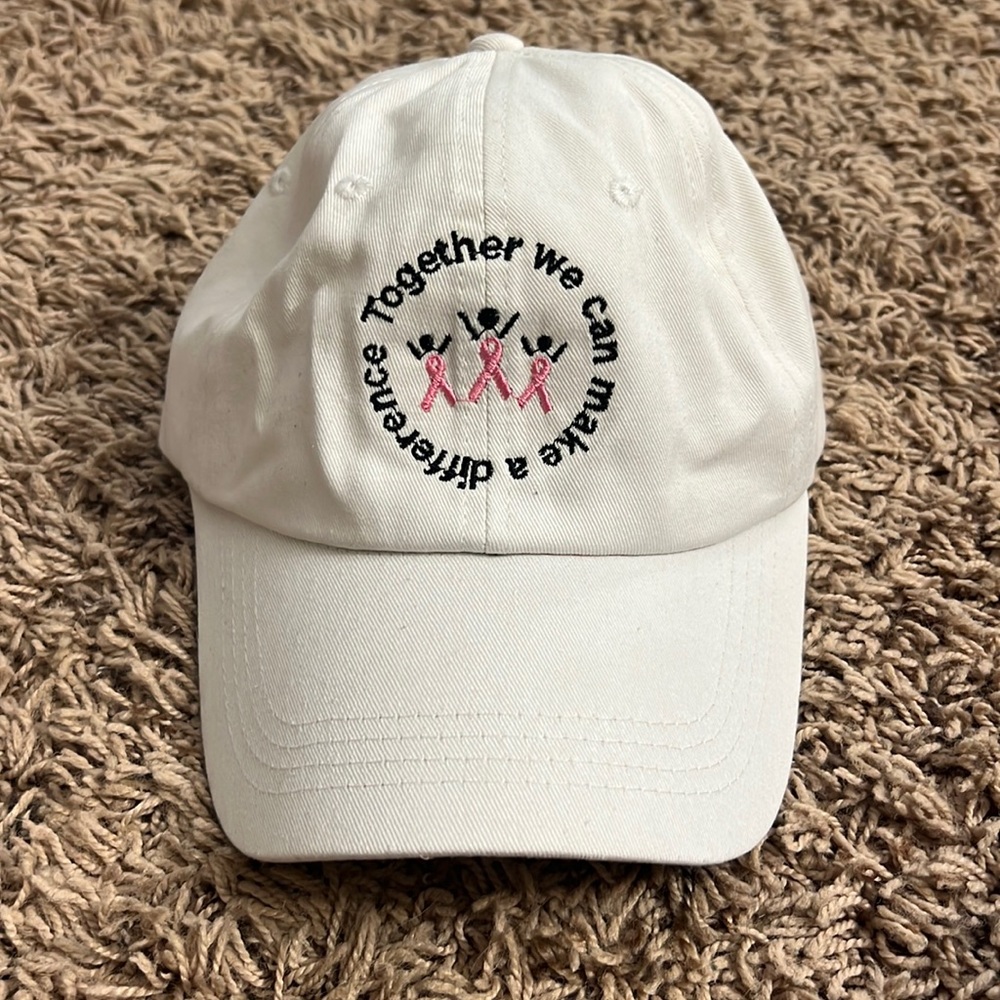 Breast cancer awareness hat